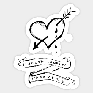 Florence Welch South London Forever Art Doodle Sticker